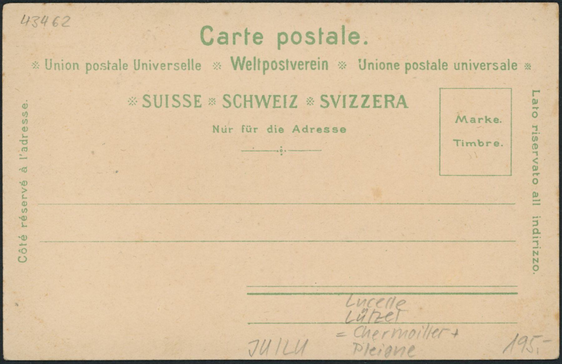 Cartes postales: JU Lucelle - Litho - Charmoille - Pleigne – Neuf (Voir description) à Schindellegi par dolpitz 1