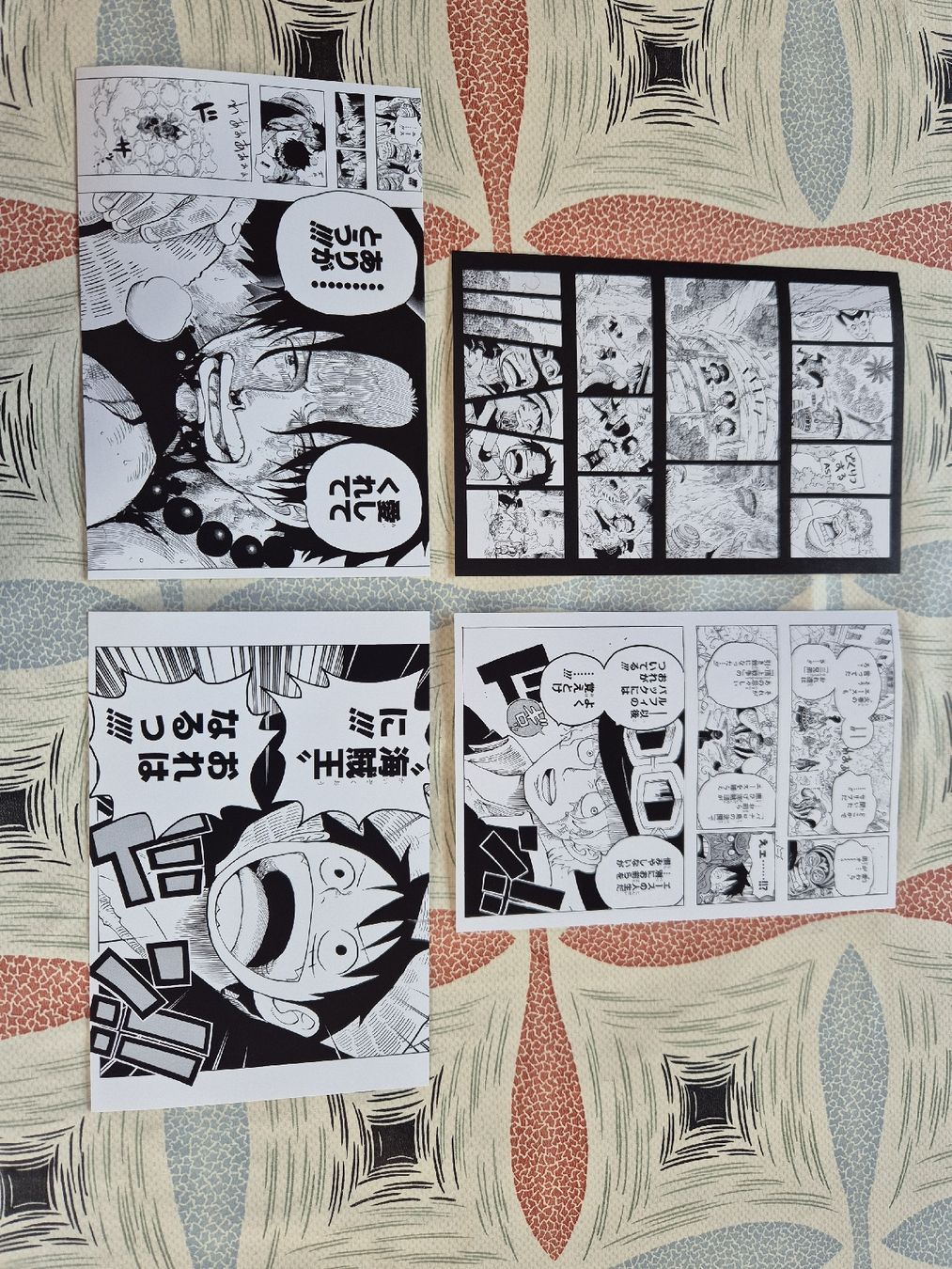 Cartoline: 4 Postkarten One Piece neu – Nuovo (secondo la descrizione) da Winkel venduto da comeyerli