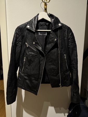 Echtleder-Jacke von Barneys