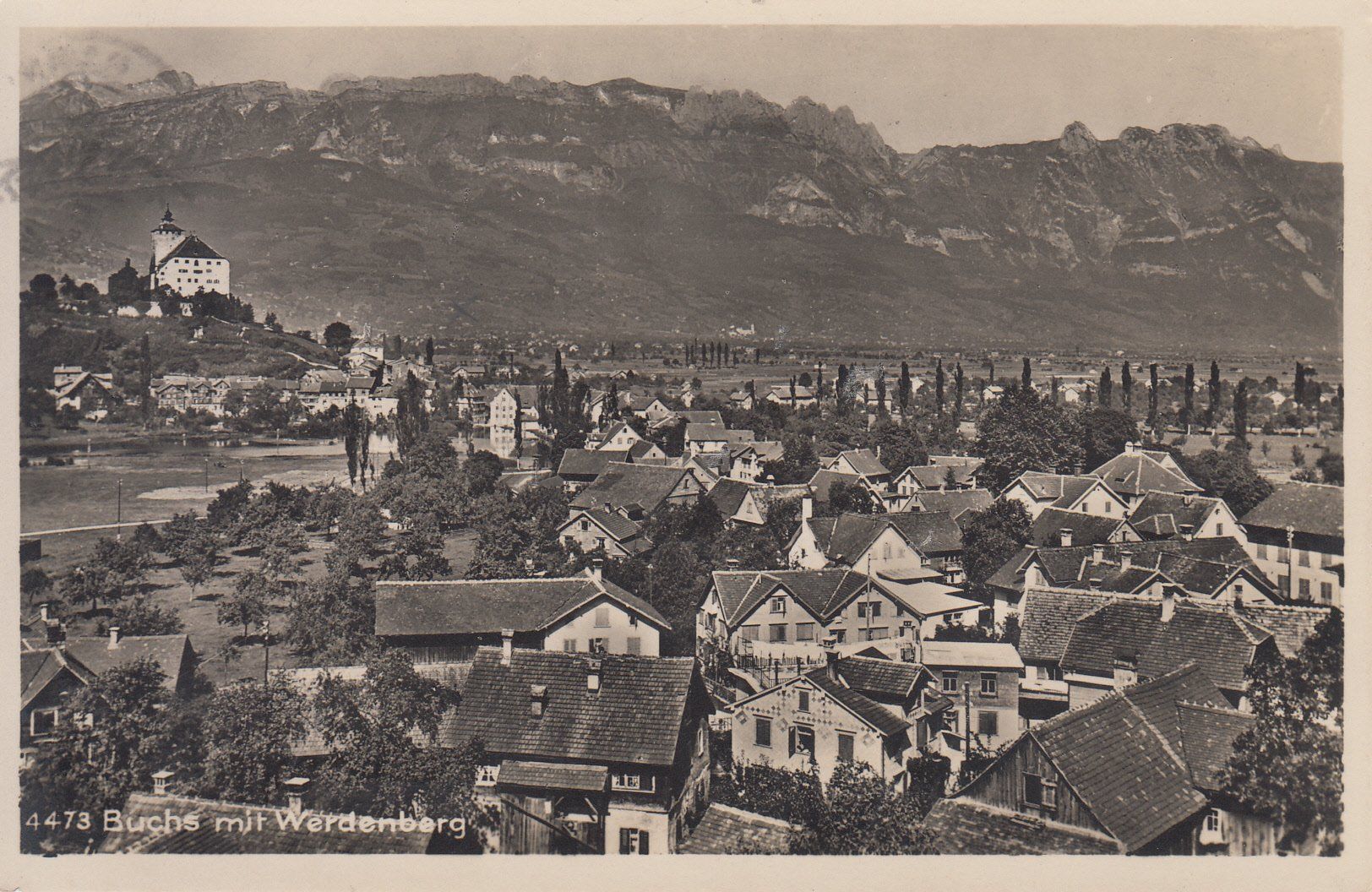Ansichtskarten: Buchs 1928 – Gebraucht aus Bürglen TG von StampGraf