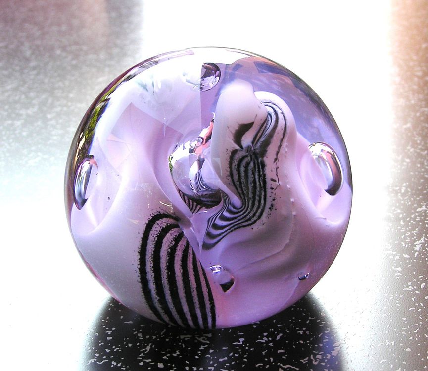 PAPERWEIGHT SNOW TRAIL CAITHNESS SCOTLAND BRIEFBESCHWERER (Gebraucht ...