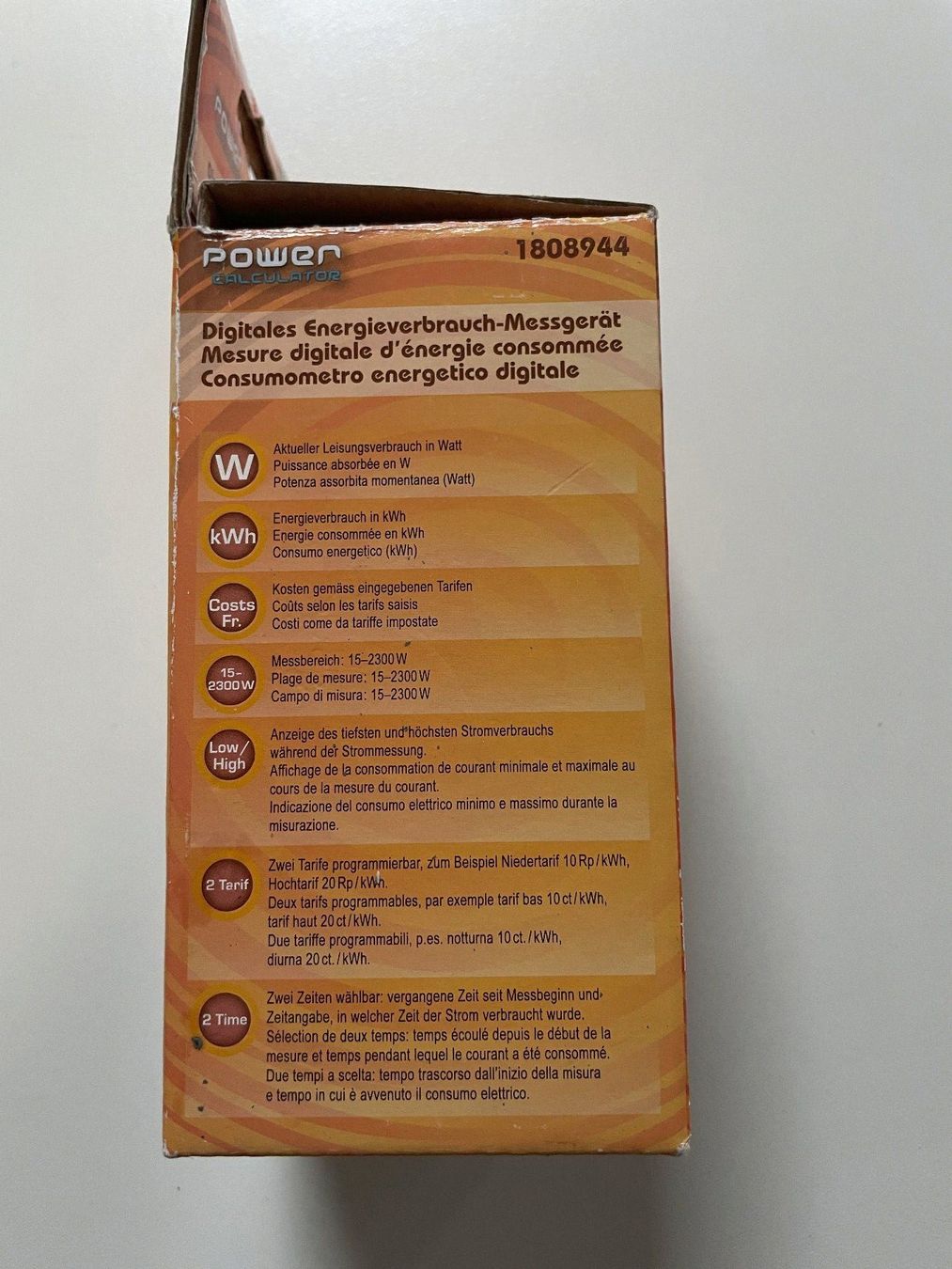 Misurare: Digitales Energie-Verbrauchsmessgerät – Usato da Affeltrangen venduto da Mowgli_123 2