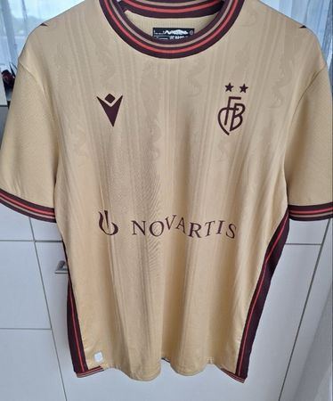 Fc Basel Trikot Gold Neu Gr.XXL