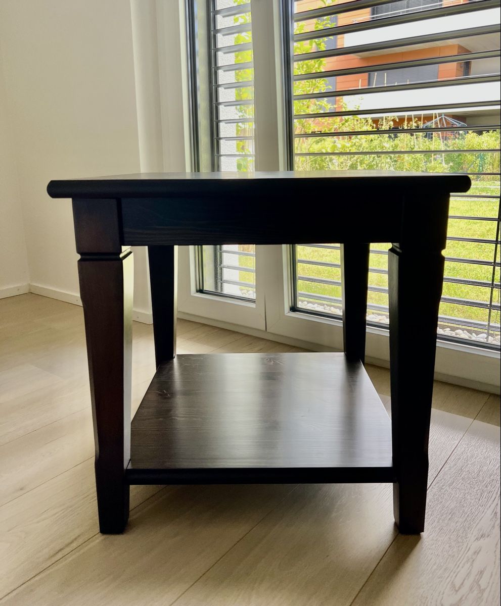 Tables de nuit: Solid Pine Dark Chocolate Table, Nightstand, New – Neuf avec emballage d'origine à Corsier GE par Karol_save_planet 5