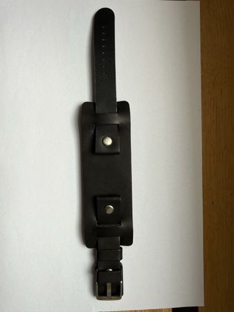 Doxa Uhrenarmband aus Leder, schwarz!