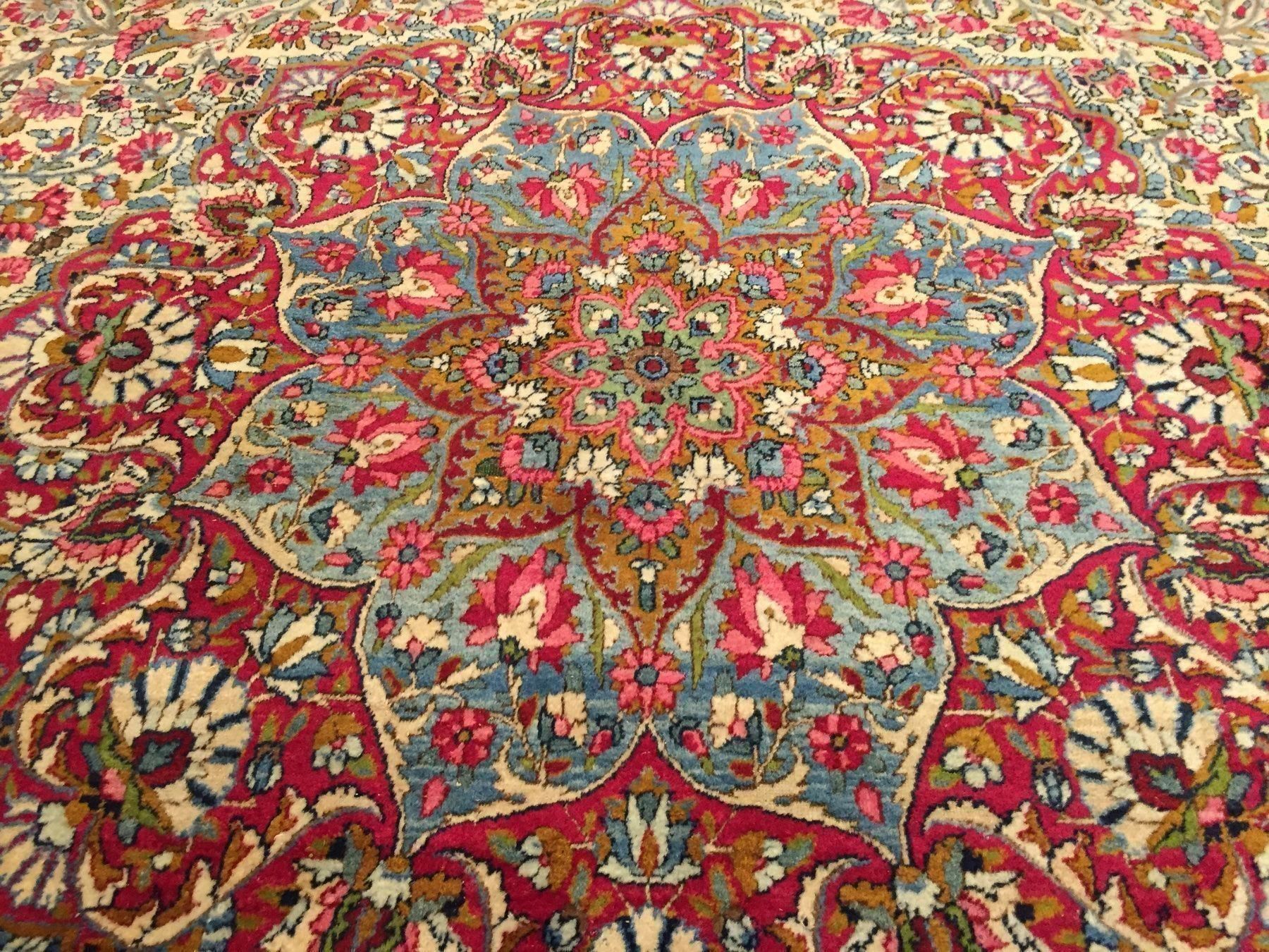 Tappeti: KIRMAN  LAVER ANTIK 375X270cm – Usato da Zürich venduto da otomado 1