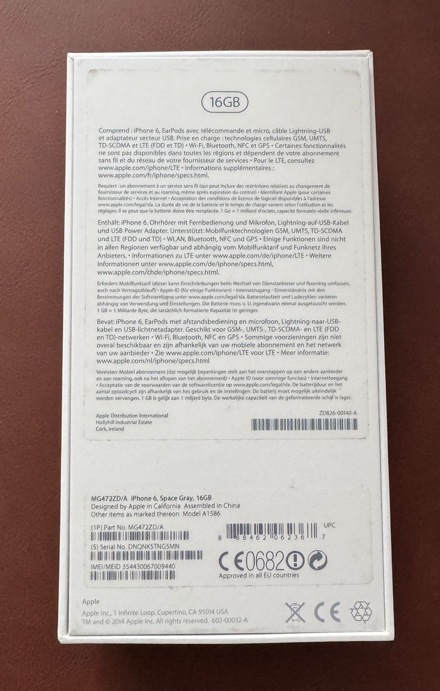 Apple Telefoni cellulari / Smartphones: Iphone 6 – Usato da Horgen venduto da Mondnacht_blau 3