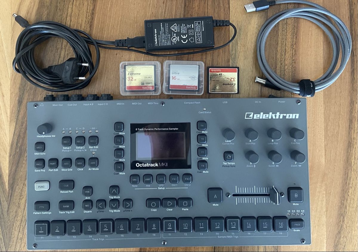 Elektron Musikinstrumente: Elektron Octatrack MKII Sampler ab 1.-!! – Gebraucht aus Wohlen AG von Tarot303 1