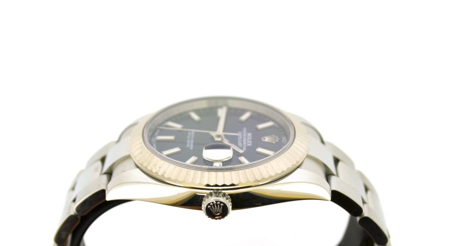 Rolex Uhren: Rolex Datejust 41mm oyster blue dial 126300 – Gebraucht aus Lausanne von TimeWorld 3