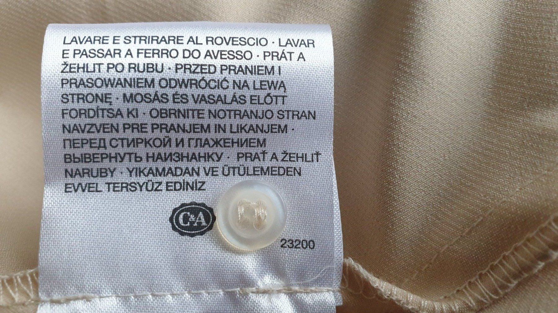 Camicette: Damenbluse Beige 34, Yessica Polyester – Usato da Biel/Bienne venduto da Bormida64 5