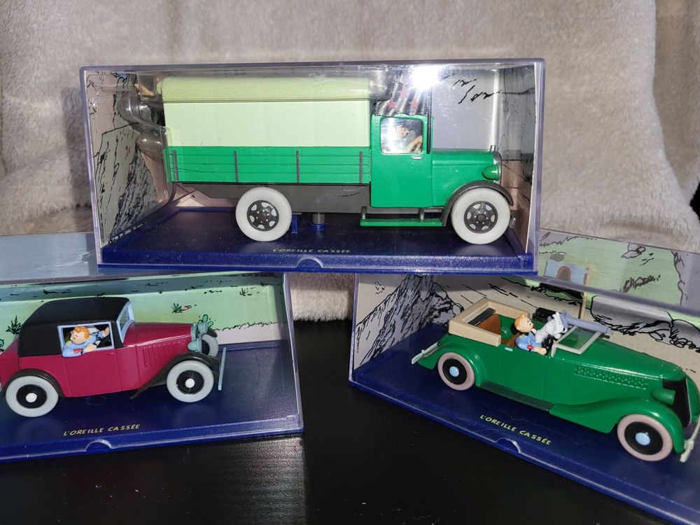 Collection Tintin voitures miniatures (D'occasion) à Corminboeuf pour