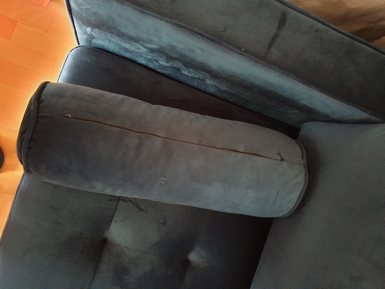 Divani: 3er Samt Sofa – Usato da Zihlschlacht venduto da Sun25 5