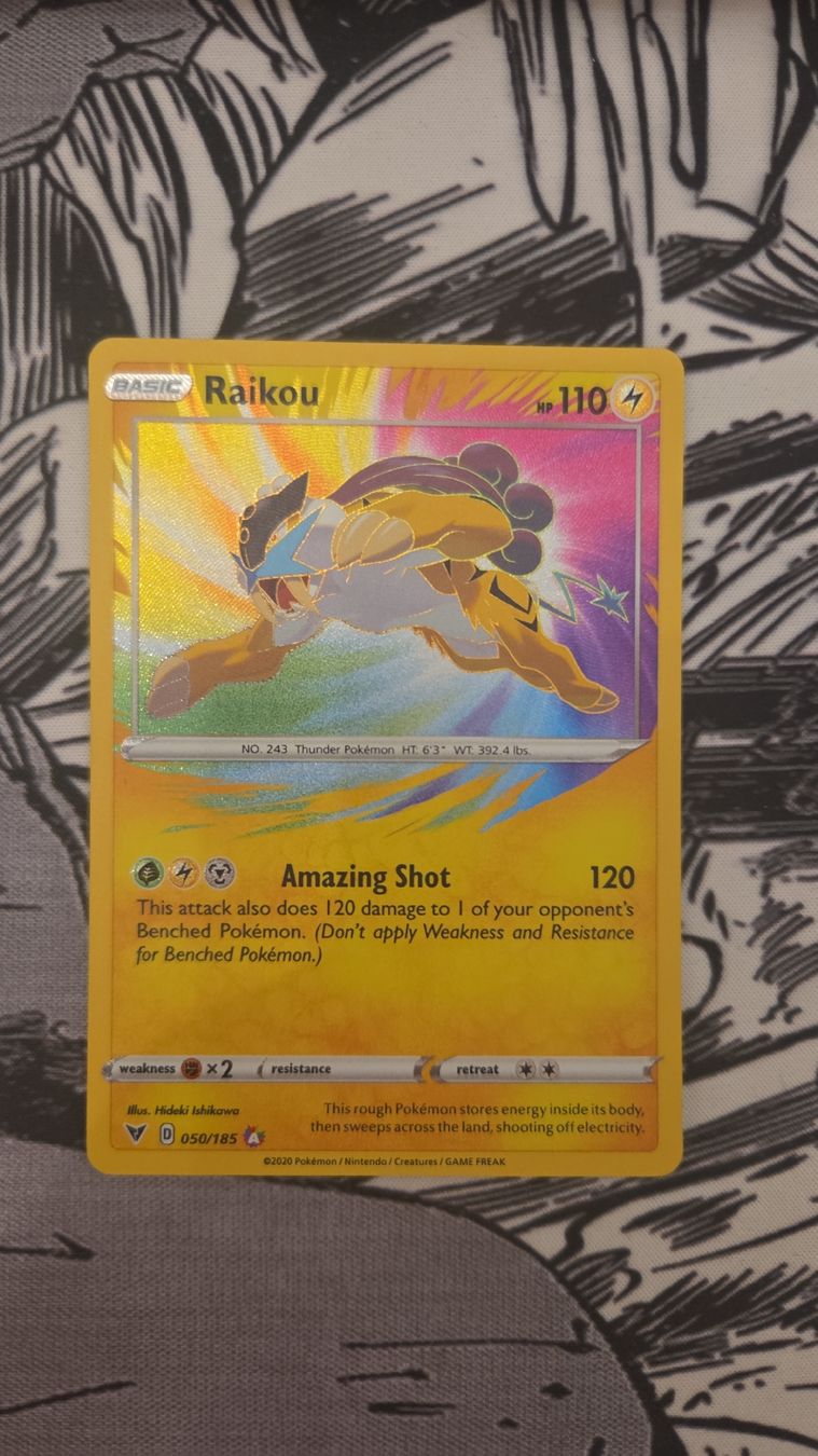 Pokémon Sammelbilder & Trading cards: Raikou NM Englisch – Neu (gemäss Beschreibung) aus Meisterschwanden von wyr_czd7