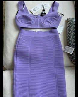 Lotti di vestiti: Superbe Hervé Leger Set Lilac new – Nuovo e nell'imballaggio originale da Zürich venduto da Julianobzh 2