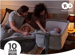 Kinderkraft Beistellbett/Babybett, Grau, Top!