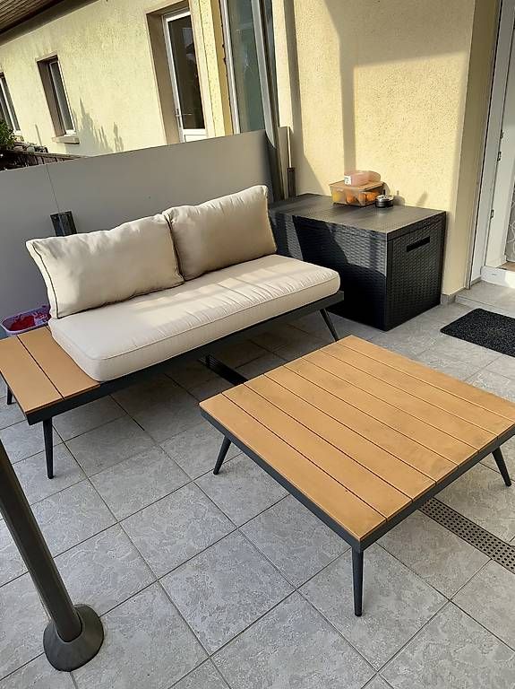 Livique Divani: Gartenlounge inklusive Tisch – Usato da Oensingen venduto da dionst27 1