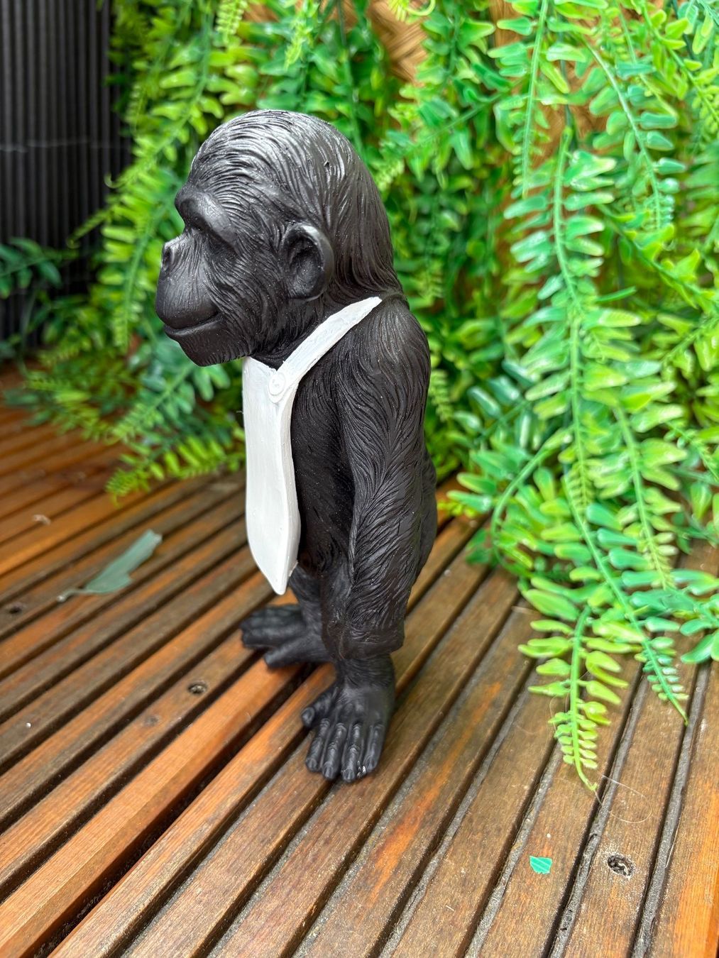 Statuette: Banksy Skulptur Affe Ape – Nuovo e nell'imballaggio originale da Zürich venduto da Schnexi 2