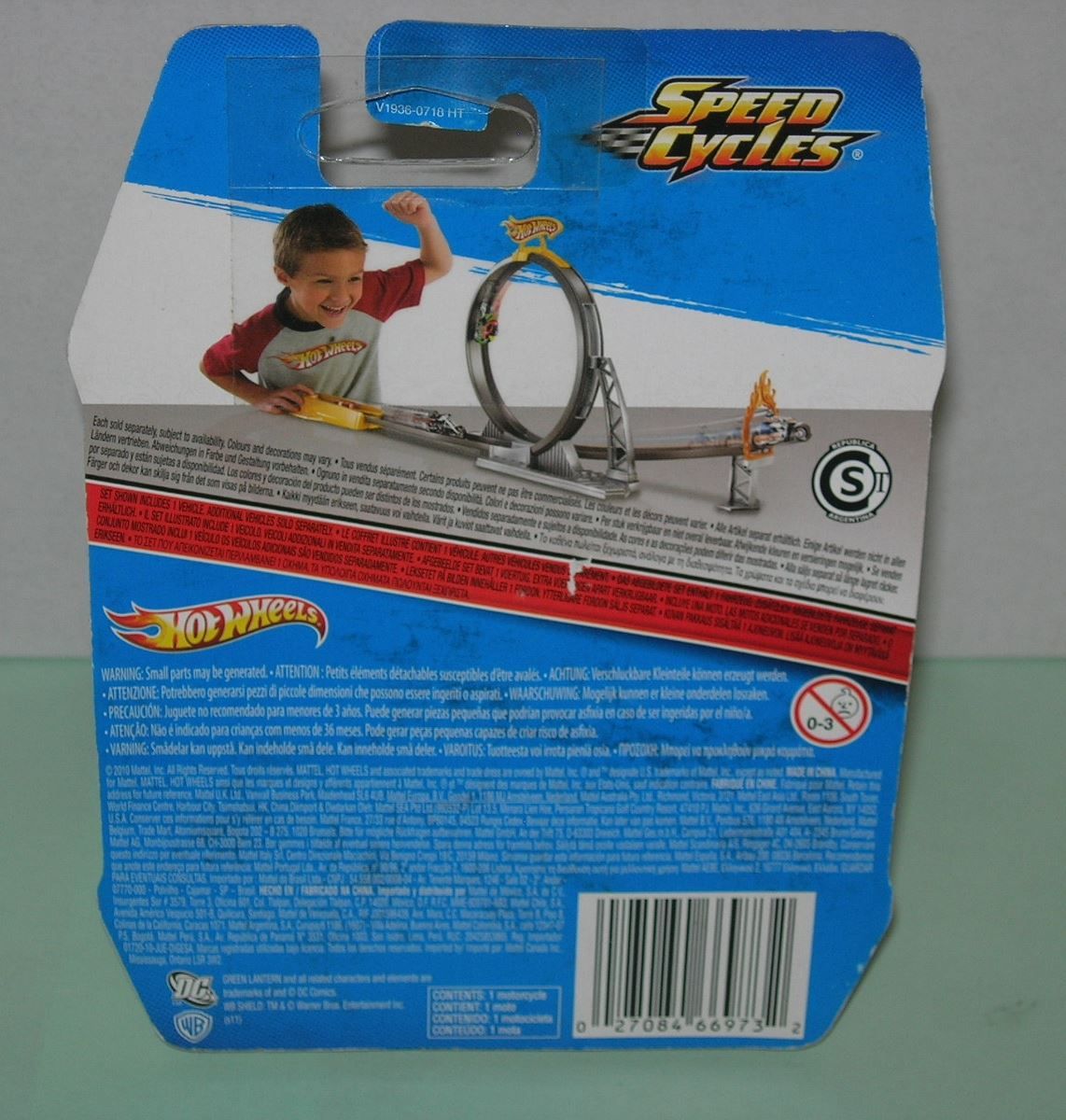 Hot Wheels Giocattoli: STRIKE CYCLE  - Speed Cycles blau * Hot Wheels – Nuovo e nell'imballaggio originale da Hornussen venduto da Corvette- 4