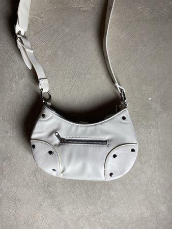 Sac à main Y2K blanc - comme neuf - tendance actuelle!