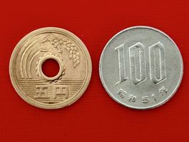 Pièces monnaie - Japon 