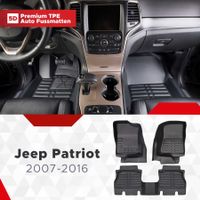 5D Premium Auto Fussmatten für Jeep Patriot Bauj. 2007-2016