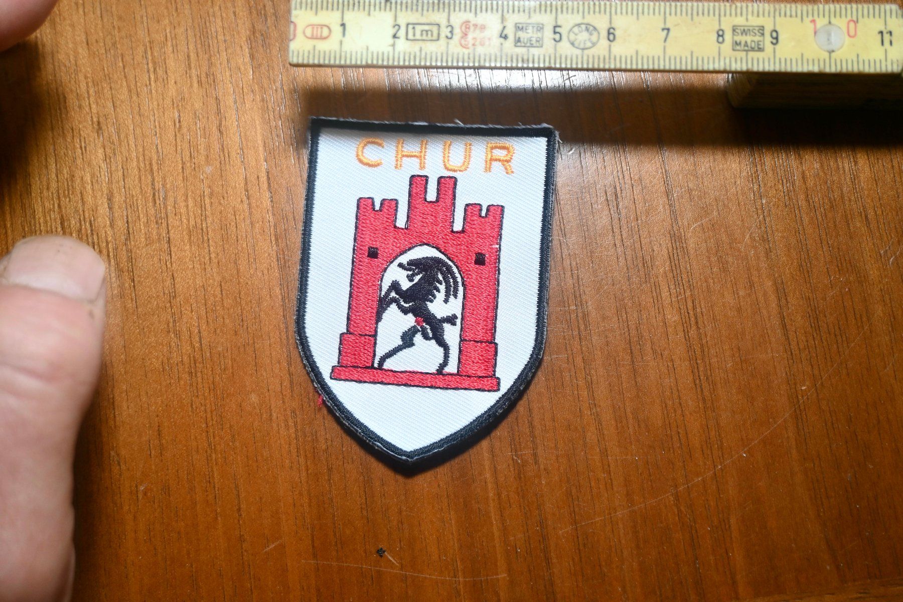 Swiss Placchette & Badge: WAPPEN  Chur PATCH badge AUFNÄHER – Usato da Pfaffhausen venduto da mono_rec 3
