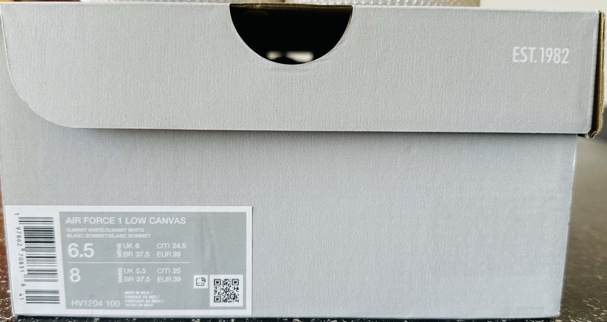 Nike Herrenschuhe: Air force 1 triple White – Neu und originalverpackt aus Biel/Bienne von Akwawini 5