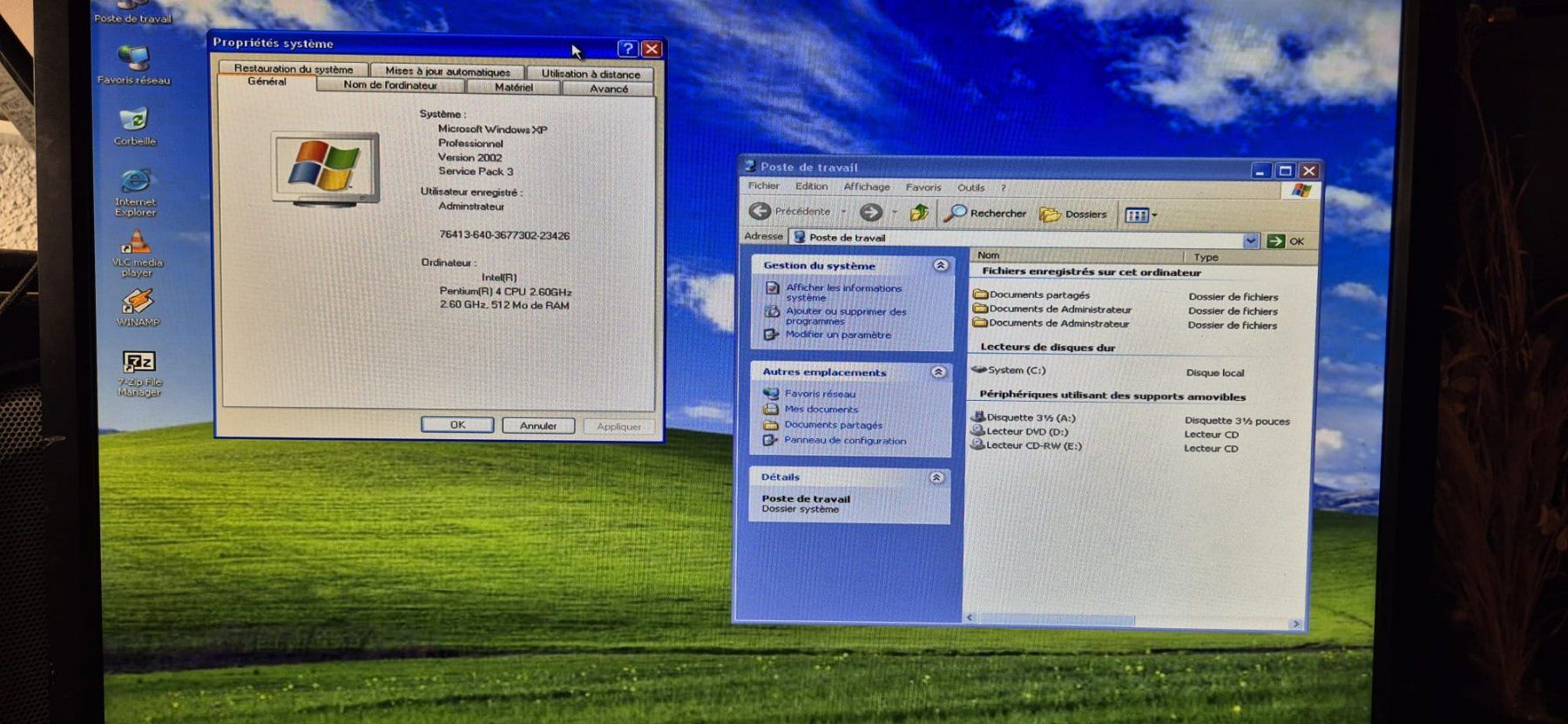 Intel PC: PC rétro XP pro SP3 - Pentium 4 2.6 ghz – Usato da Neyruz FR venduto da RetroLab_ 4