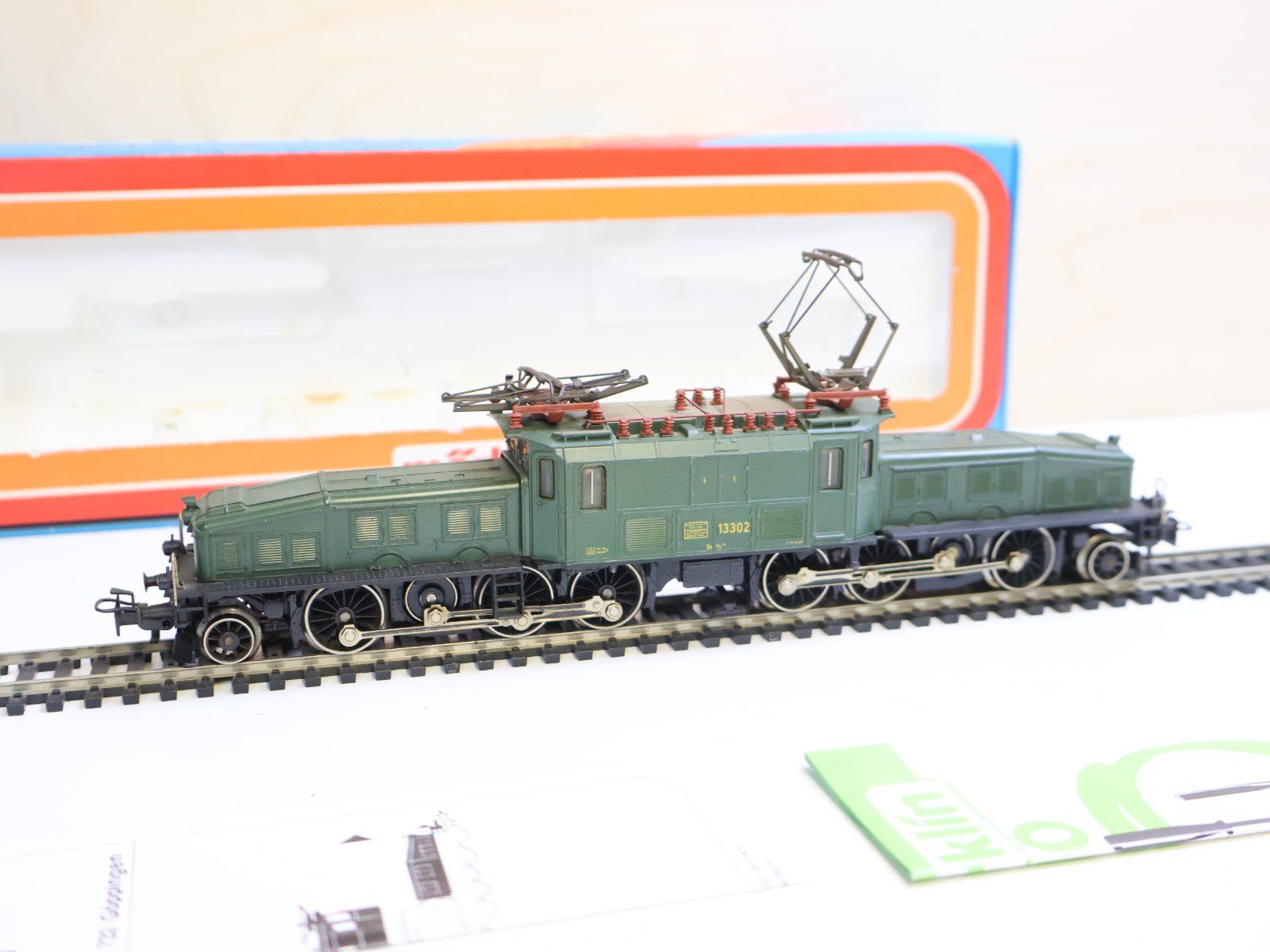 Märklin Modellini di ferrovie: Märklin SBB Krokodil Be 6/8 E-Lok - 3356 – Usato da Winterthur venduto da Monstera 1