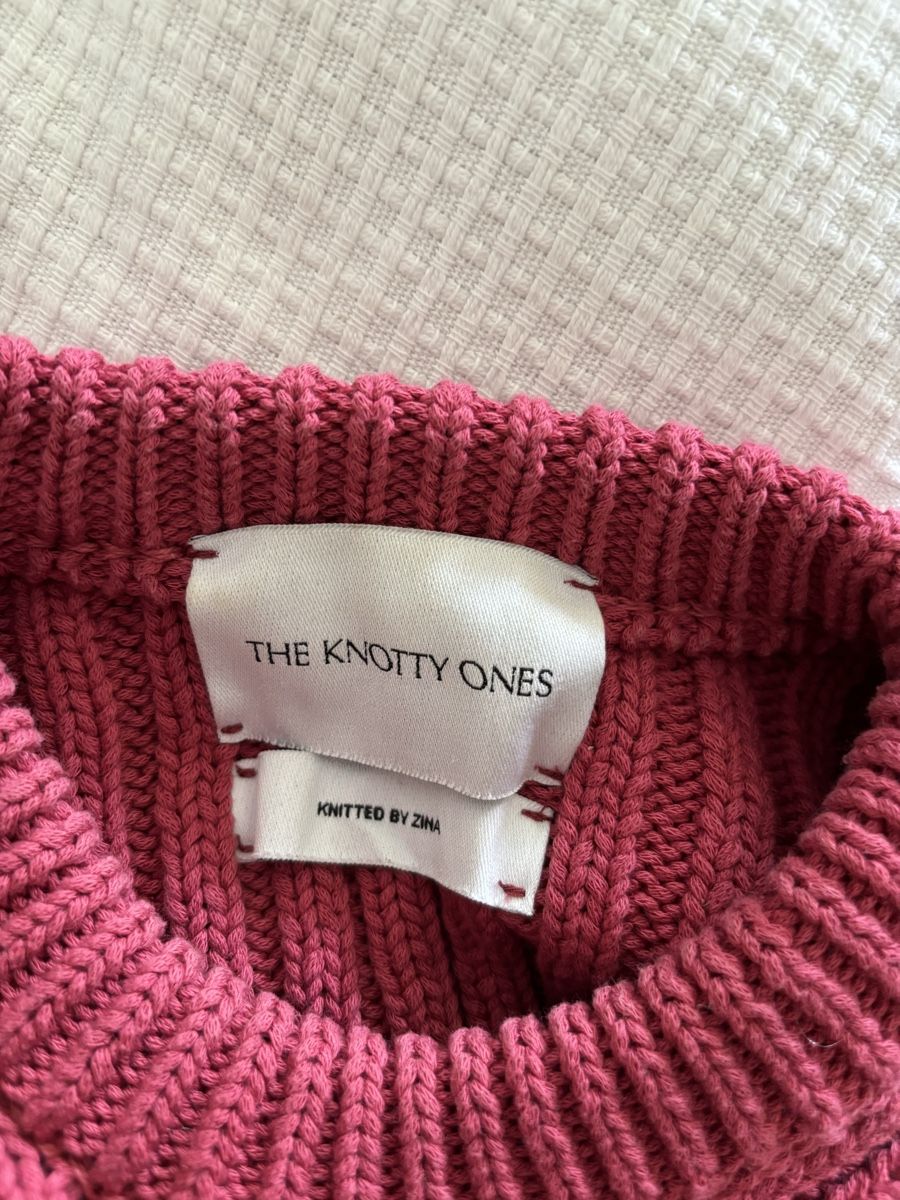 Maglioni & Felpe: The Knotty Ones Delcia Pullover Baumwolle berry pink – Usato da Winkel venduto da Zimtguetzli 4