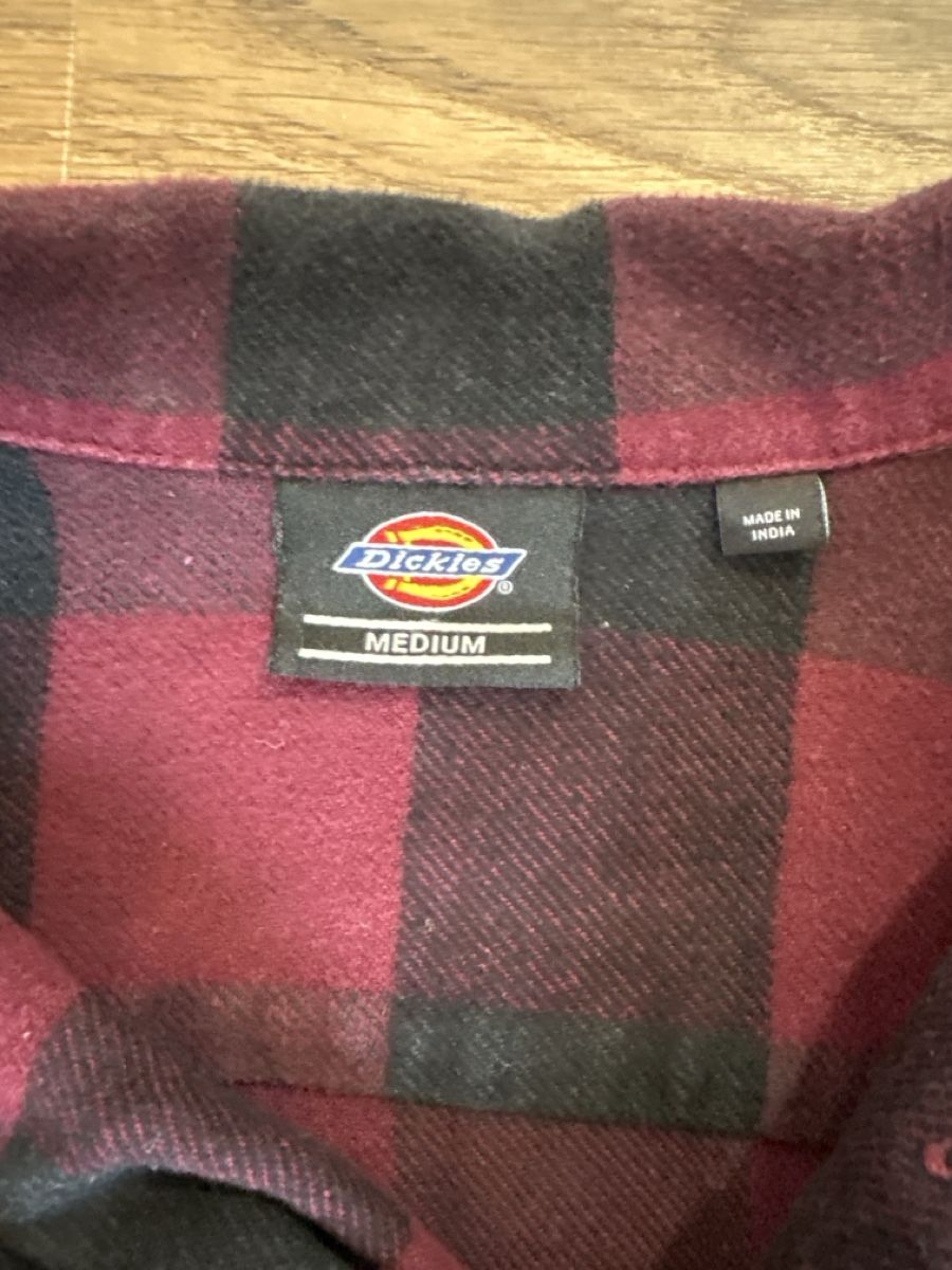 Camicie: Dickies Hemd Kariert rot schwarz Grösse M – Usato da Ziefen venduto da buyforfree 1