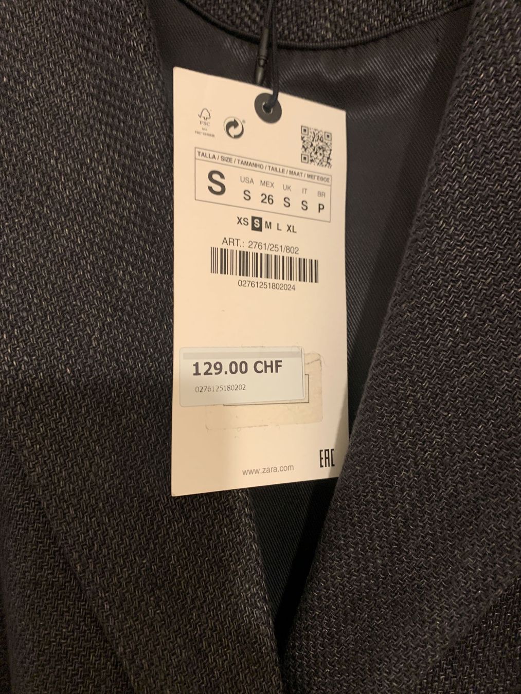 Zara Cappotti: Zara Mantel S – Nuovo e nell'imballaggio originale da herrliberg venduto da flora8008 1