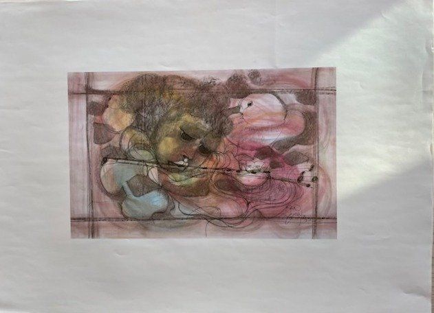 Posters & Illustrations: Druck, Kunst-Zeichnung – D'occasion à Utzigen par Mangaris