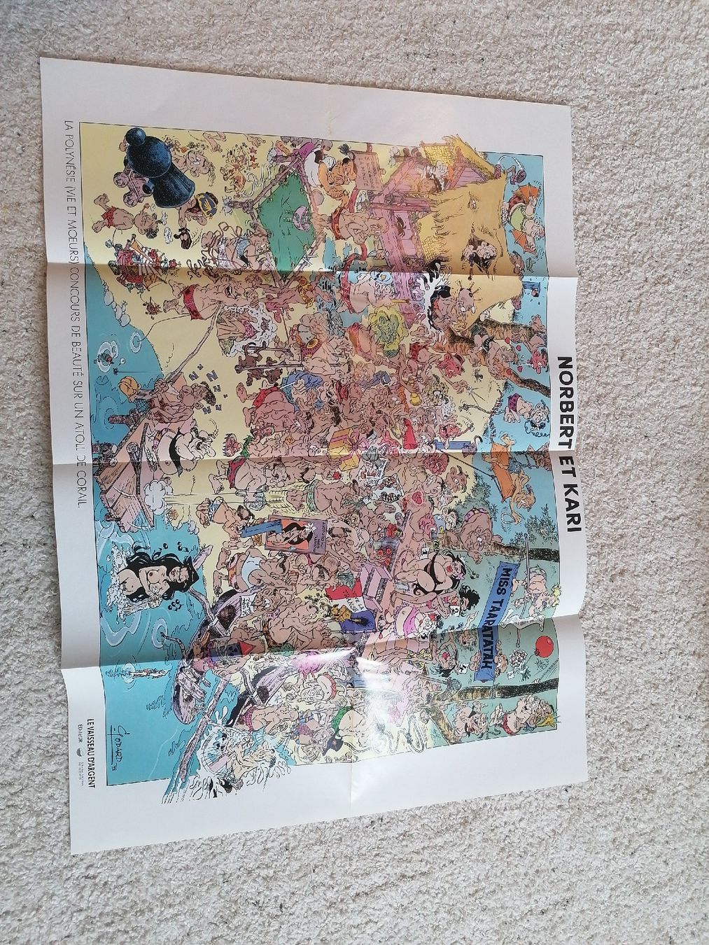 Fumetti: Norbert et Kari-  La Maison du Kloune EO avec poster – Usato da Bougy-Villars venduto da Vogue 4
