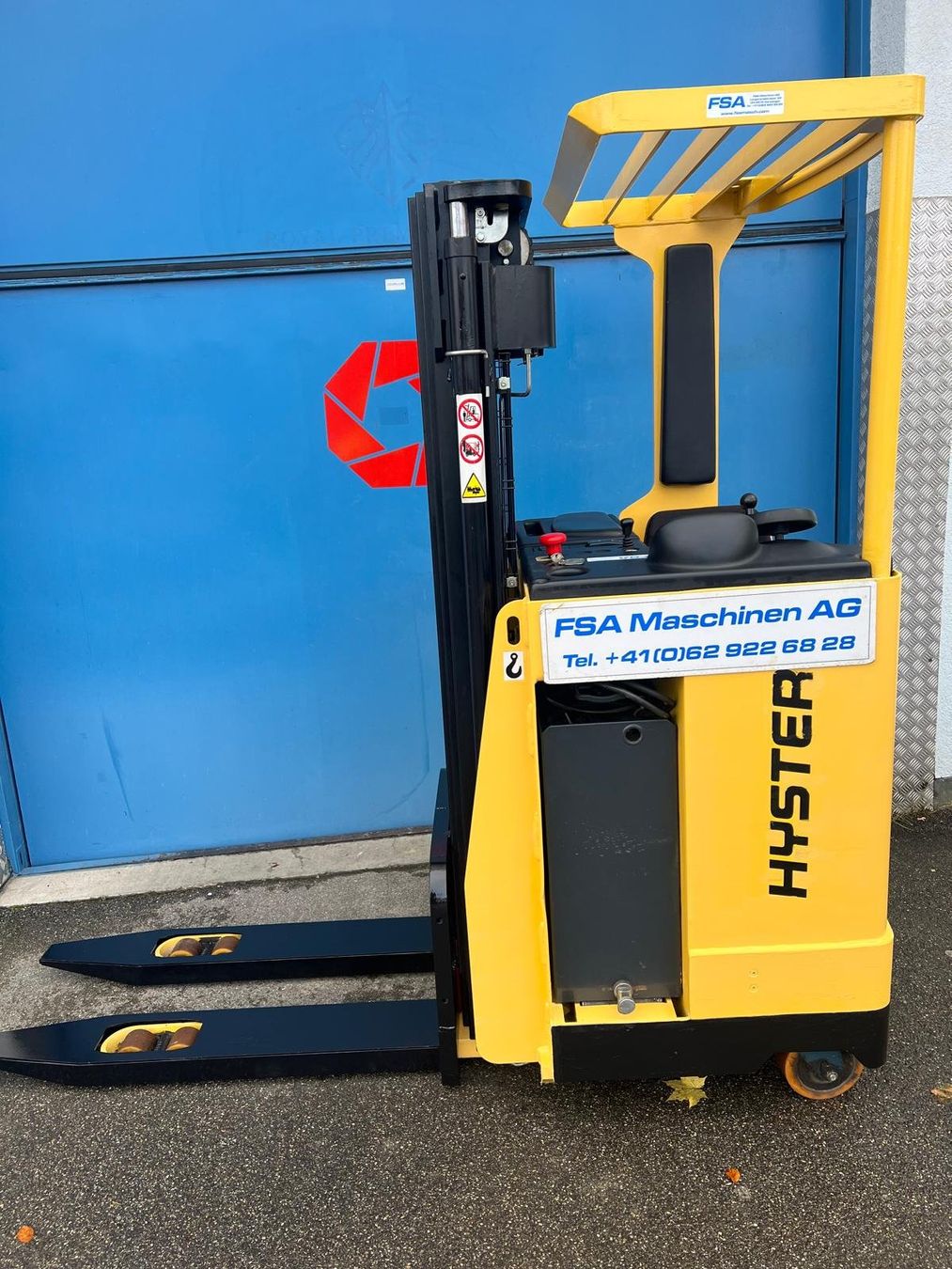 Carrelli elevatori e a forche: HYSTER Elektro-Quersitz-Gabelstapler 1.5 ton, 4.3 m – Usato da Aarwangen venduto da fsa-maschinen 3