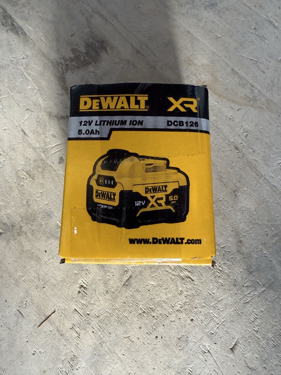 Dewalt Caricatori & Batterie: DeWalt 12V Akku 5.0Ah neu – Nuovo e nell'imballaggio originale da Morgarten venduto da mat_wmj7