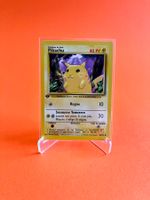Carte Pokémon Pikachu 🇫🇷 – Set de Base stamp 1re Édition
