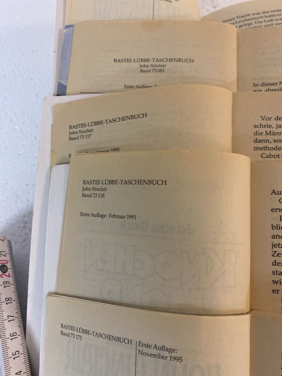 Libri: John Sinclair: Knochenmond & Geistersturm - 5. Romane – Usato da sursee venduto da trilli-tralli 4