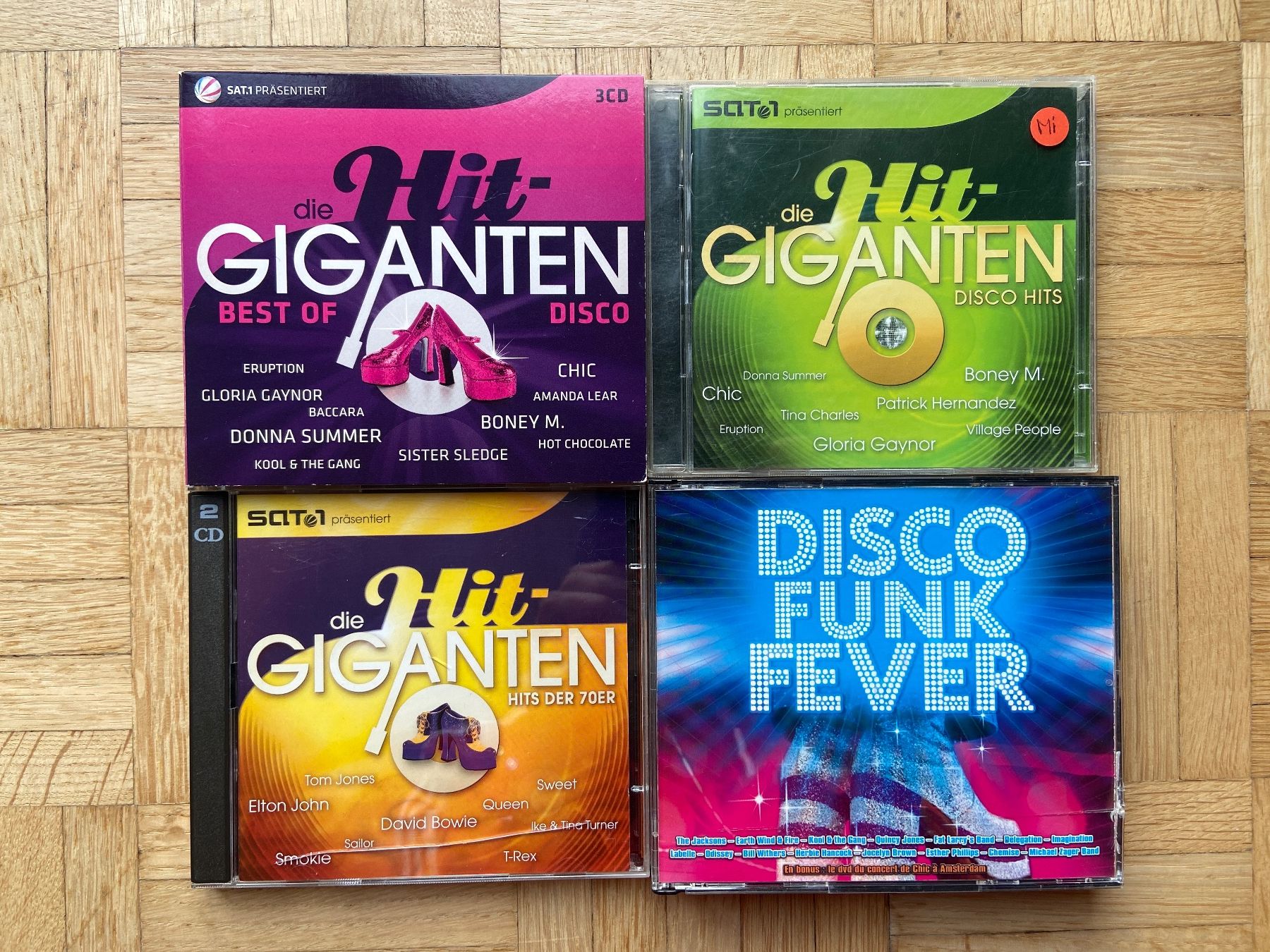 CD: Disco Hit Giganten 70er Hits – Usato da Wabern venduto da fingersinfactories 1