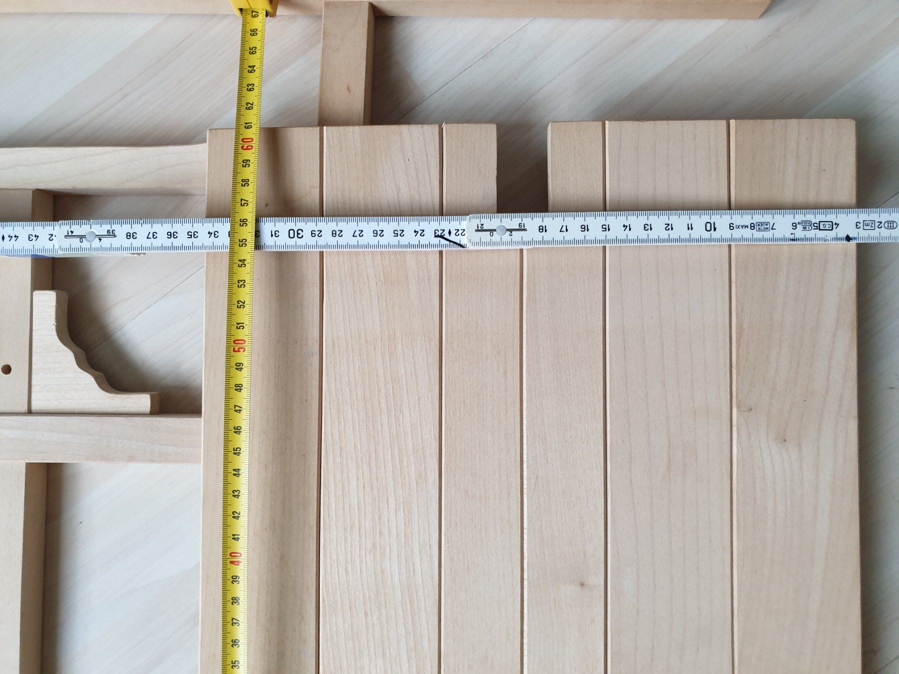 Sonstiges für Firmenanlässe & Parties: Holzelemente für Tischli oder Marktstand, unvollständig – Neu (gemäss Beschreibung) aus Schönengrund von lia_t65g 5