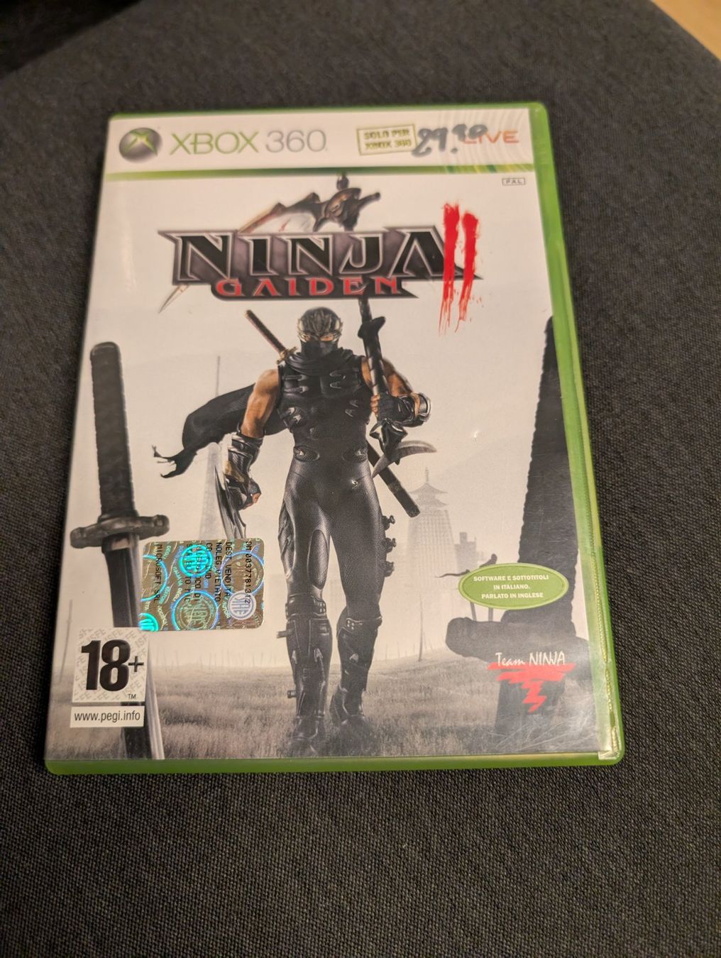 Jeux: Ninja gaiden II Microsoft Xbox 360 – D'occasion à Giubiasco par Tici__nerd_Giubiasco
