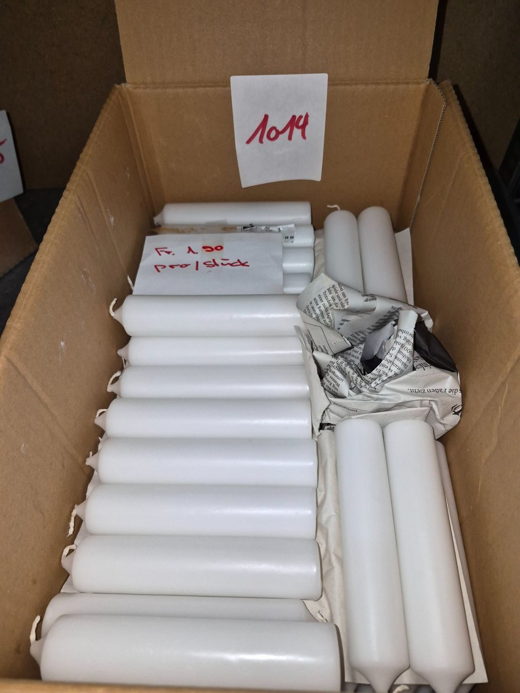 Candele: 1014 Posten Kerzen aus Liq – Nuovo (secondo la descrizione) da Derendingen venduto da Meisterstuecke