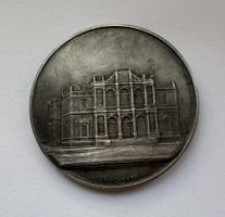 Medaille Conservatoire de Musique Genève Silber