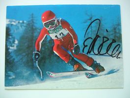 EVELYNE DIRREN (CH) AUTOGRAMMKARTE TOP