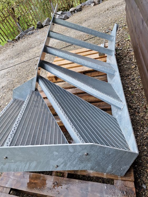 Treppe Metalltreppe Aussentreppe Treppenabgang | Kaufen auf Ricardo