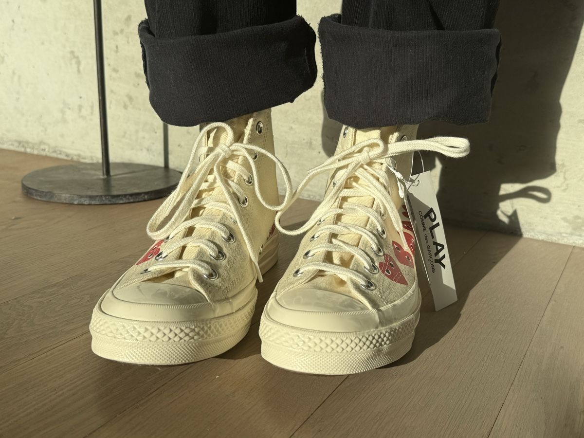 Comme Des Garcons Herrenschuhe: Comme Des Garçons Play x Converse Sneakers  – Neu (gemäss Beschreibung) aus Buchberg von chiarandrina 3