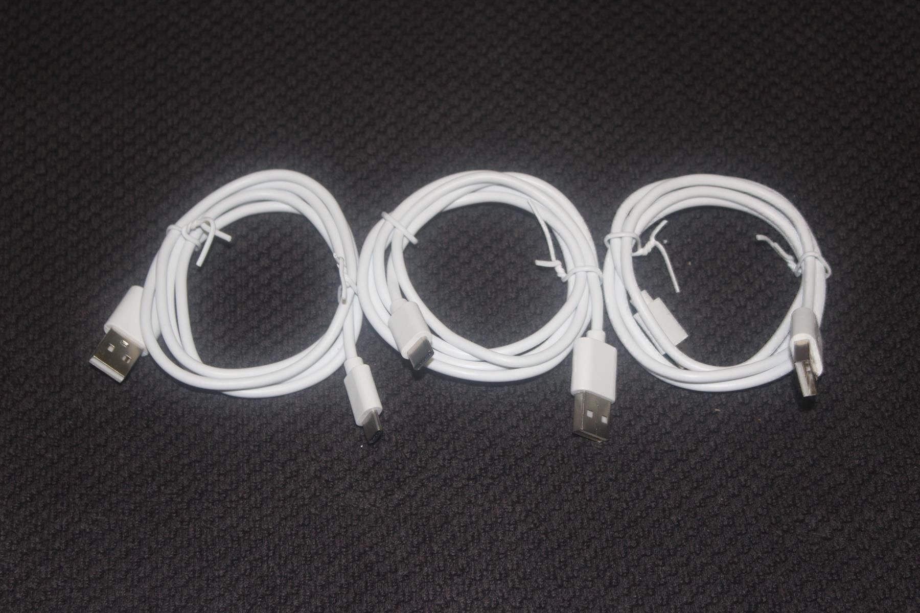 Cavi: 3stk. USB3.1 Typ C Ladekabel USB-C 1m – Nuovo (secondo la descrizione) da Kirchdorf AG venduto da Apost008