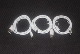 3stk. USB3.1 Typ C Ladekabel USB-C 1m