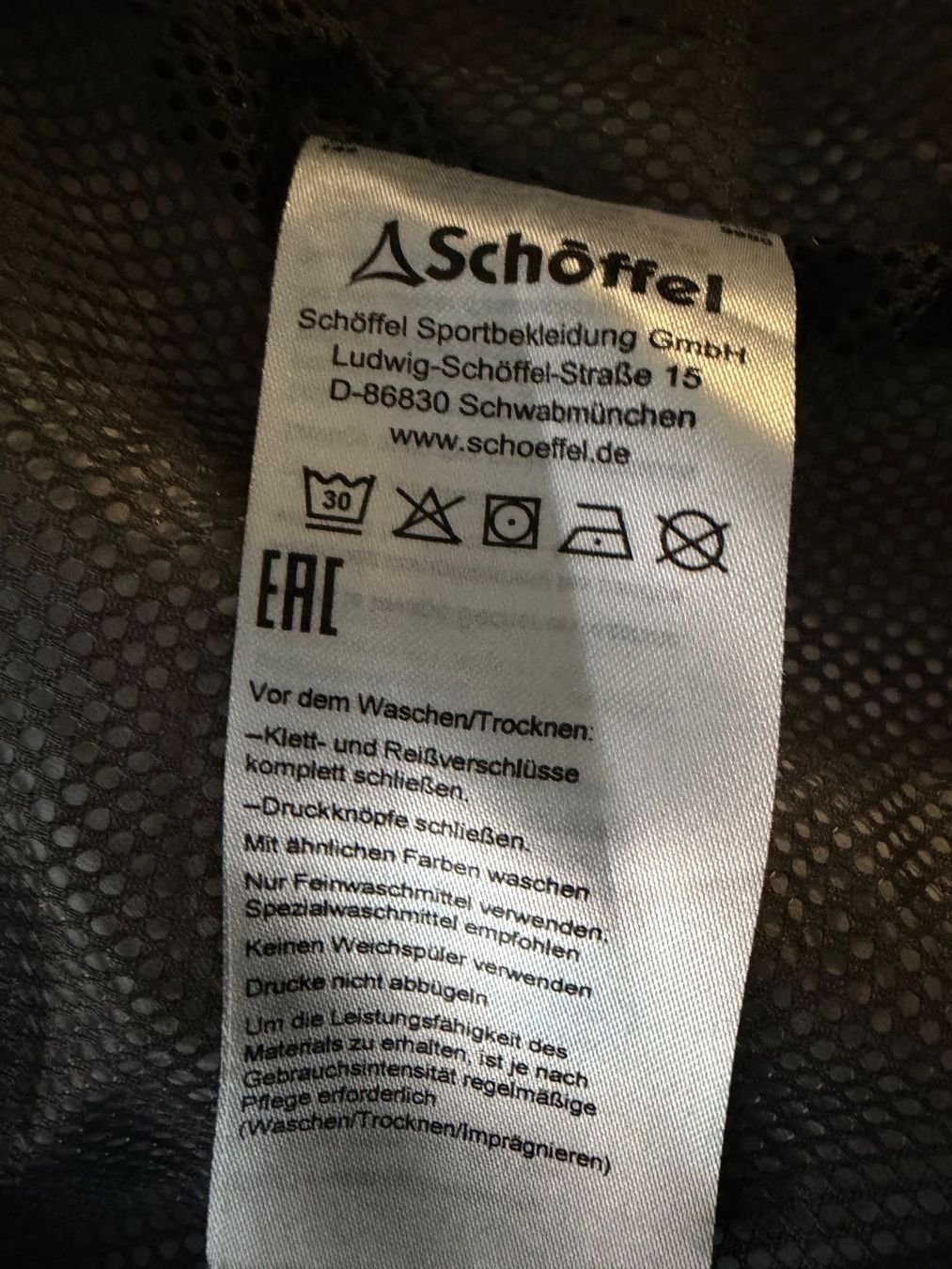 Schoeffel Giacche: Schöffel Rain Jacket, Size XL, unisex – Usato da Engelberg venduto da Pits68 3