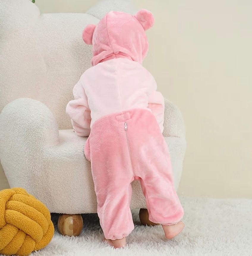 Costumi: Bärenkostüm hell und dunkel rosa – Nuovo e nell'imballaggio originale da Basel venduto da Seifehuesli 1